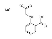sodium 2-[(carboxymethyl)amino]benzoate Structure