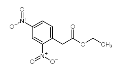 ethyl 2-(2,4-dinitrophenyl)acetate结构式