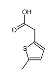 2-(5-甲基噻吩-2-基)乙酸结构式