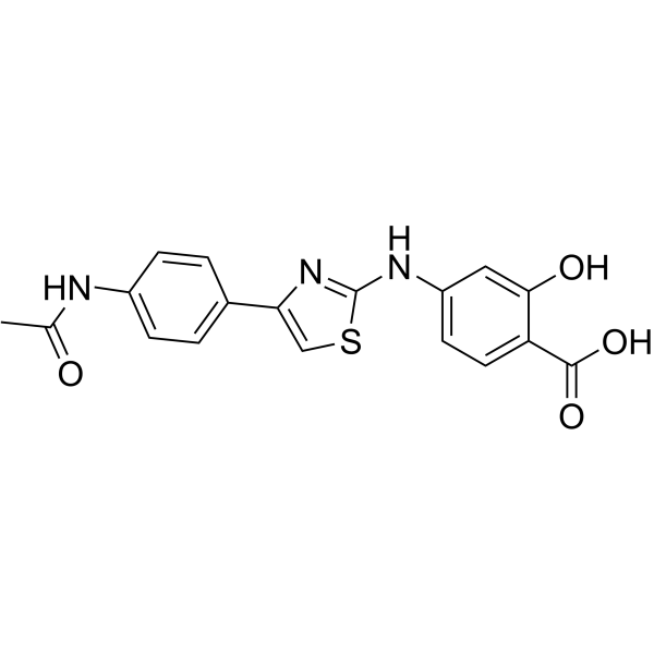 SIRT5 inhibitor 4结构式