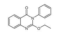 2-ethoxy-3-phenylquinazolin-4-one结构式