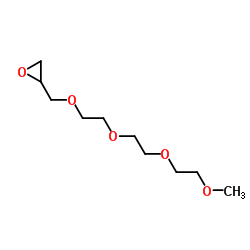2-((2-(2-(2-Methoxyethoxy)ethoxy)ethoxy)methyl)oxirane structure