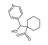 (1-Nitro-cyclohexyl)-[4]pyridyl-methanol Structure