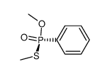 (S)-(-)-O-Methyl S-methyl phenylphosphonothioate结构式