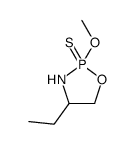 4-ethyl-2-methoxy-2-sulfanylidene-1,3,2λ5-oxazaphospholidine Structure