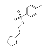 2-cyclopentylethyl 4-methylbenzenesulfonate Structure