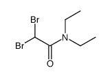 dibromo-acetic acid diethylamide Structure