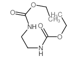 Carbamic acid, 1, 2-ethanediylbis-, diethyl ester结构式