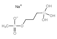 3-(三羟基硅基)丙甲基磷酸酯结构式