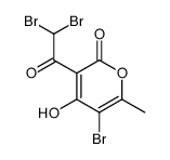 3β,3β,5-tribromodehydroacetic acid结构式