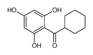 cyclohexyl-(2,4,6-trihydroxyphenyl)methanone Structure