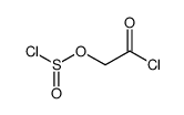 chlorosulfinyloxy-acetyl chloride Structure