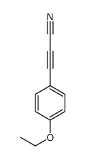 3-(4-ethoxyphenyl)prop-2-ynenitrile Structure