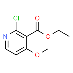 2-氯-4-甲氧基烟酸乙酯结构式