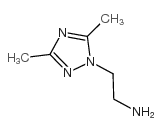 2-(3,5-二甲基-[1,2,4]噻唑-1-基)-乙胺结构式