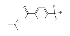 3-(N,N-dimethylamino)-1-(4-trifluoromethylphenyl)propenone Structure