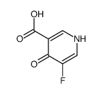 5-Fluoro-4-hydroxynicotinic acid Structure