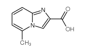 5-甲基咪唑并[1,2-a]吡啶-2-羧酸结构式
