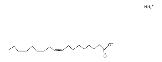 ammonium α-linolenate Structure