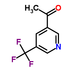 1-(5-(Trifluoromethyl)pyridin-3-yl)ethanone Structure