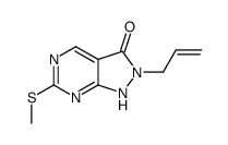 2-烯丙基-6-(甲巯基)-1H-吡唑并[3,4-d]嘧啶-3(2H)-酮图片