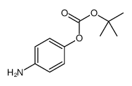 (4-aminophenyl) tert-butyl carbonate结构式