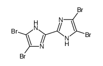4,4',5,5'-tetrabromo-2,2'-bi-1H-imidazole Structure