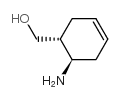 反-(6-氨基-环己基-3-烯基)-甲醇结构式