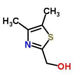 (4,5-二甲基噻唑-2-基)甲醇结构式