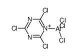 aluminum chloride*cyanuric chloride adduct Structure