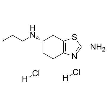 Pramipexole dihydrochloride structure