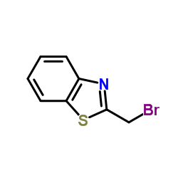 2-溴甲基-1,3-苯并噻唑结构式