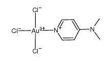 trichloro(4-(dimethylamino)pyridine)gold(III)结构式