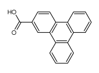 Triphenylene-2-carboxylic acid结构式