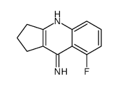 8-fluoro-2,3-dihydro-1H-cyclopenta[b]quinolin-9-amine Structure