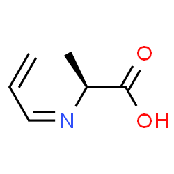 L-Alanine, N-2-propenylidene- (9CI) Structure