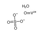 VANADIUM(IV) OXIDE SULFATE结构式