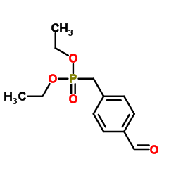 Diethyl (4-formylbenzyl)phosphonate structure