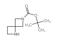 6-Boc-1,6-二氮杂螺[3.3]庚烷草酸盐结构式