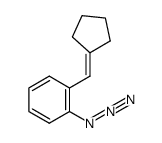 1-azido-2-(cyclopentylidenemethyl)benzene结构式
