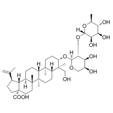 白头翁皂苷A3结构式
