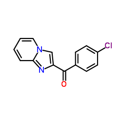 (4-Chlorophenyl)(imidazo[1,2-a]pyridin-2-yl)methanone结构式