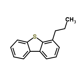 4-Propyldibenzo[b,d]thiophene Structure