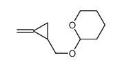 2-[(2-methylidenecyclopropyl)methoxy]oxane Structure