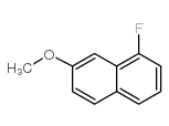 1-氟-7-甲氧基萘结构式