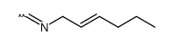 (E)-2-Hexenylisocyanid结构式