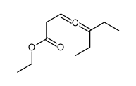 ethyl 5-ethylhepta-3,4-dienoate结构式