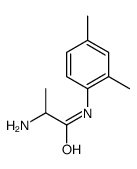 2-amino-N-(2,4-dimethylphenyl)propanamide结构式