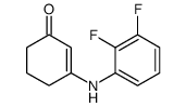 3-(2,3-difluoroanilino)cyclohex-2-en-1-one Structure