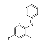 pyridinium N-(2'-(3',5'-diiodopyridyl))aminide Structure